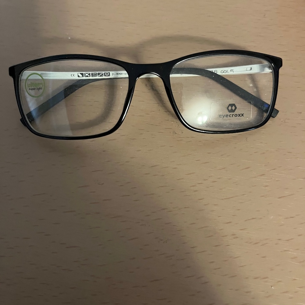 Eyecroxx Frames - made with ultem (super lightweight).  NEW